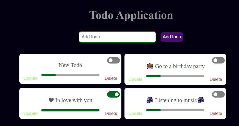Todo Application
